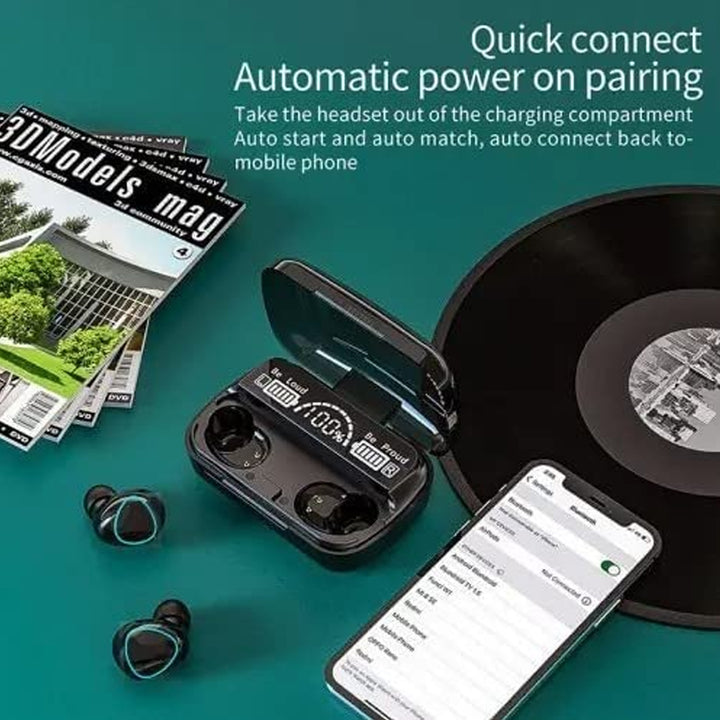 6644 Newest Wireless In Ear Earbuds Bluetooth 5.0 Headphones Mini Stereo Earbuds Sport Headset Bass Sound Built-in Micphone - Trendex