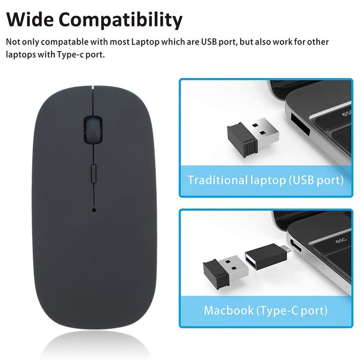 6077 Wireless Mouse For Laptoppcmacipad Procomputer - Trendex
