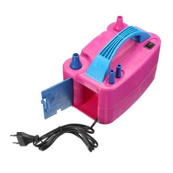 1599 Portable Dual Nozzle Electric Balloon Blower Pump Inflator - Trendex
