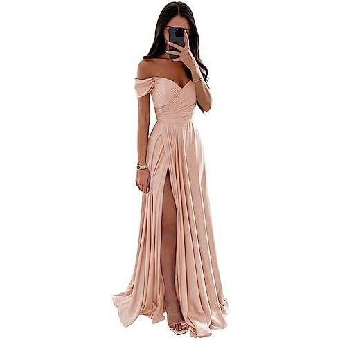 Banquet Temperament Concert Solo Bridesmaid Dress - Trendex