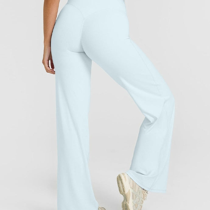 Yoga Pants Women's Thin High Waist Straight Pants - Trendex