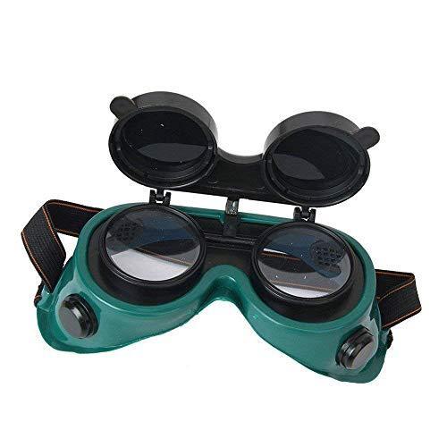 417 Welding Goggles (Dark Green Large) - Trendex