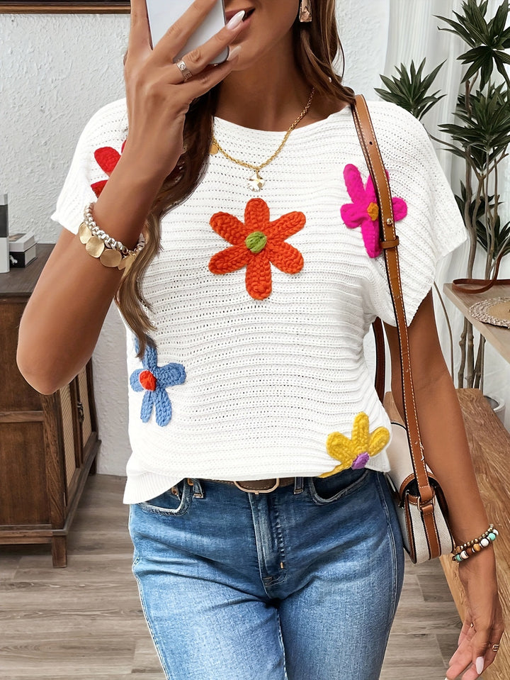 Women's Summer New All-matching Loose Knitted Pullover - Trendex