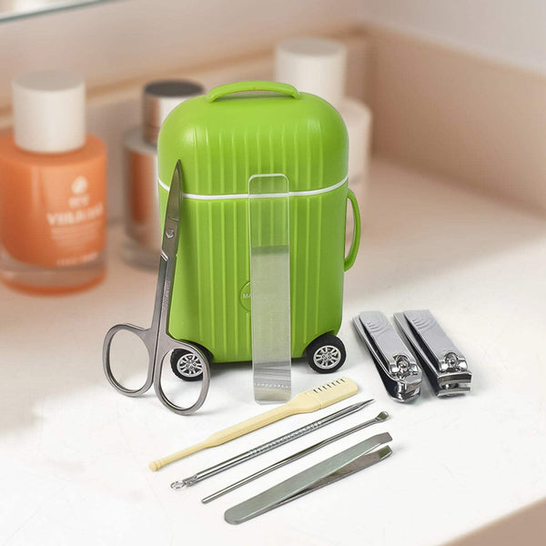 8-in-1 Mini Travel Nail Clipper Set