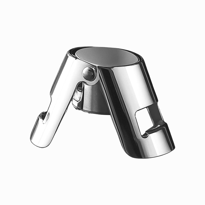 2334 Stainless Steel Sealed Sparkling Champagne Bottle Stopper Big Size - Trendex