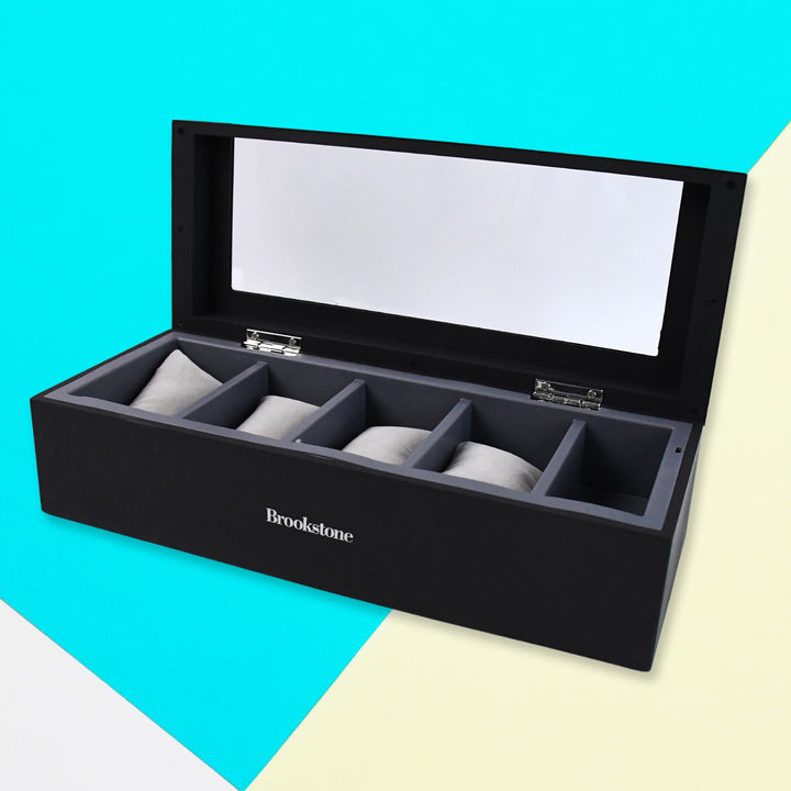Style Fresh And Simple Girl Earrings Plate Jewellery Box Earrings Ring Multi-function Jewellery Storage Box - Trendex