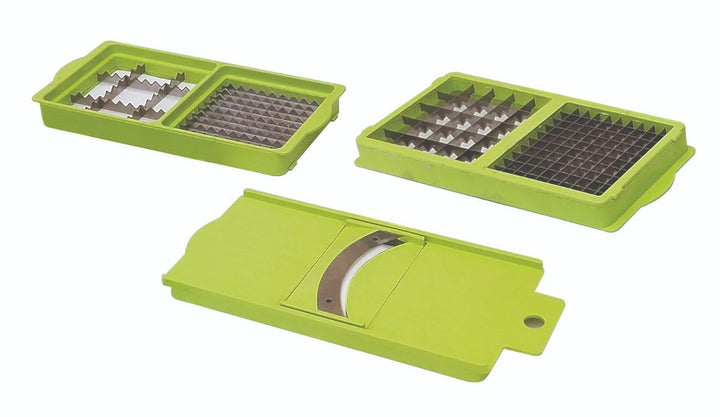 2489 Plastic 13-in-1 Manual Vegetable Graterchipser And Slicer - Trendex