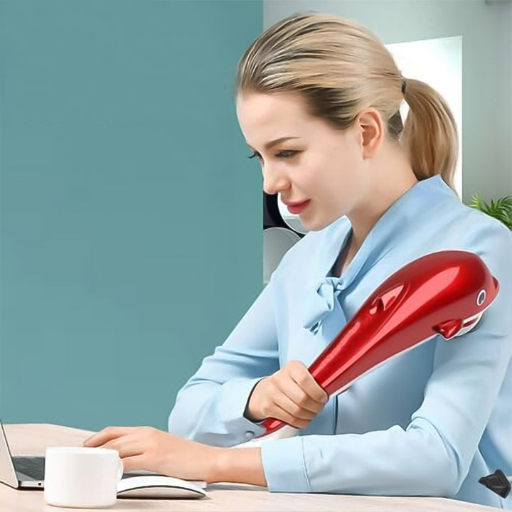 Electric Dolphin Handheld Massager (1 Pc) - Trendex
