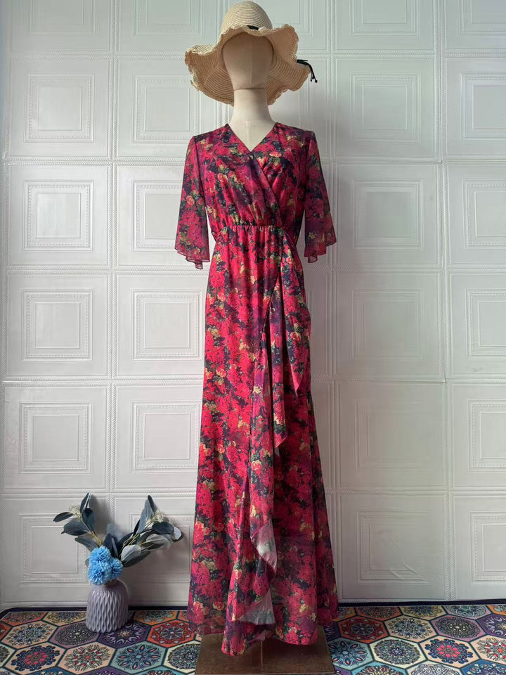 Sexy Elegant Graceful Short Sleeve Sweet Dress - Trendex