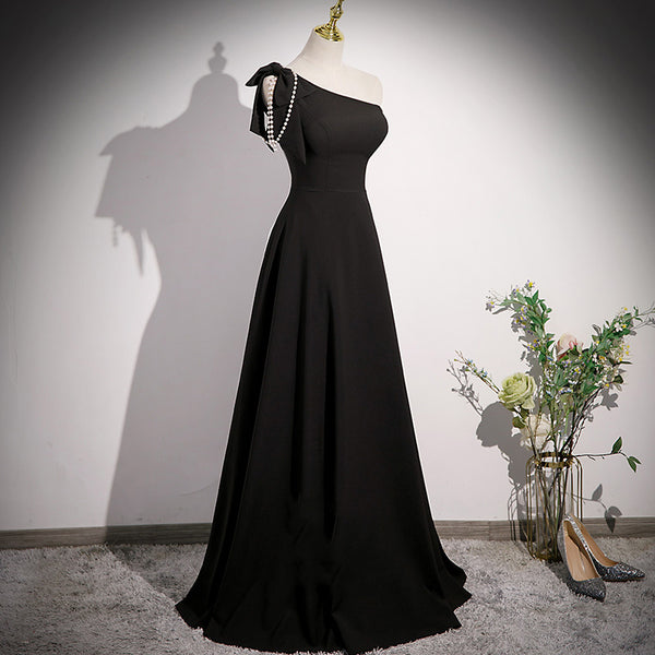 Simple Banquet Host French Piano Playing Vocal Music Art Test Violin Fashion Dress - Trendex
