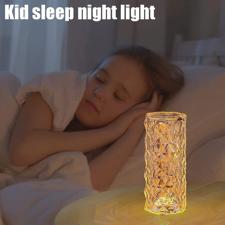 6240 Diamond Table Lamp  Candles For Home Decoration Crystal Candle Lights - Trendex