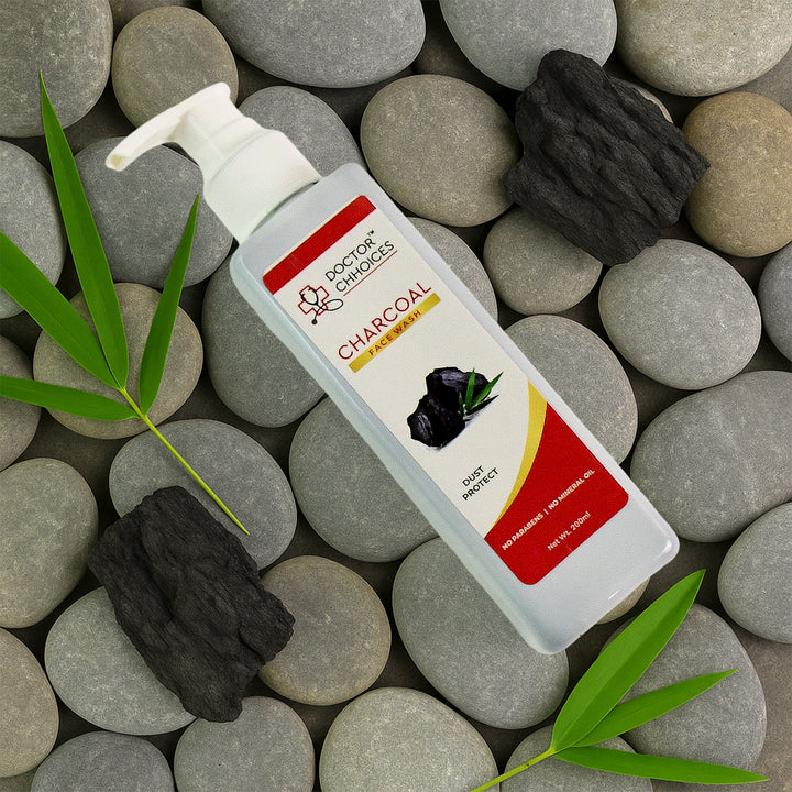 Doctor Chhoices Charcoal Face Wash  200ml (1 Pc) - Trendex