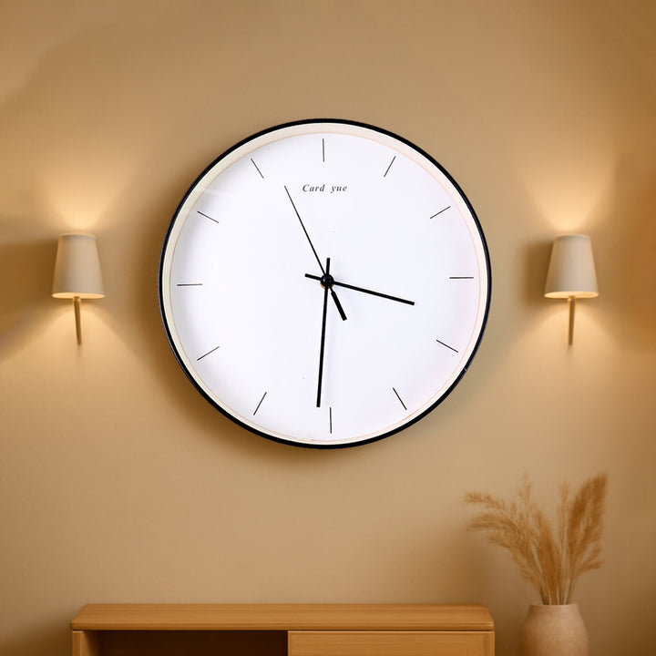 Minimalist Wall Clock With Accessories (1 Pc) - Trendex