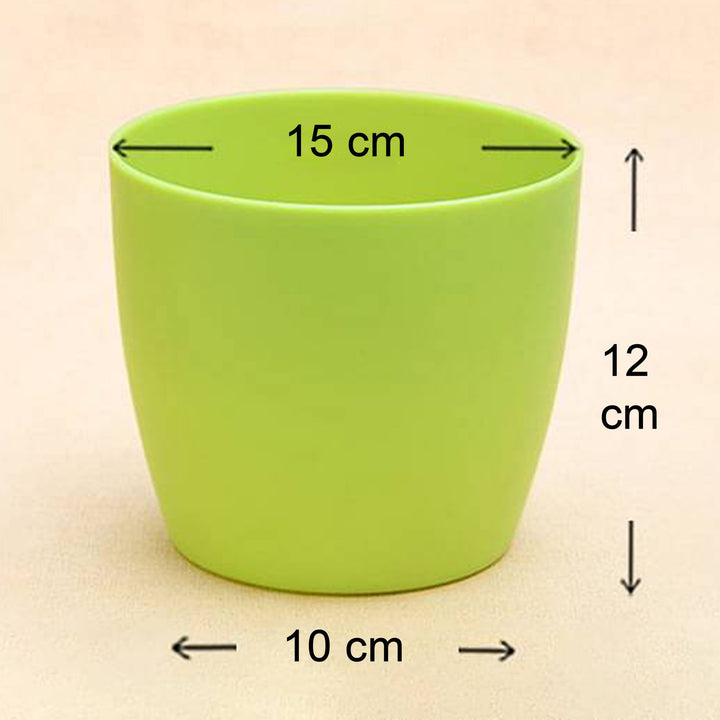1191 Flower Pots Round Shape For Indooroutdoor Gardening - Trendex