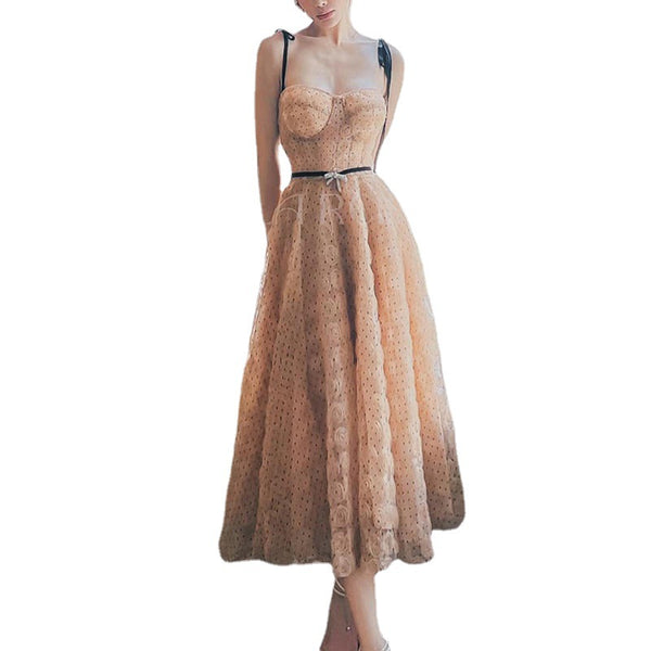 Tall And Slim Drawstring Dress - Trendex