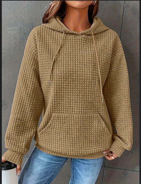 Fashionable And Individualistic Solid-color Women's Sweatshirt - Trendex