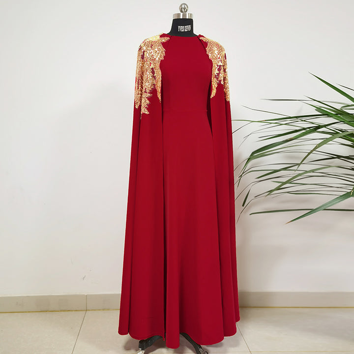 Covering The Tummy To Show Thin Evening Dress Skirt - Trendex