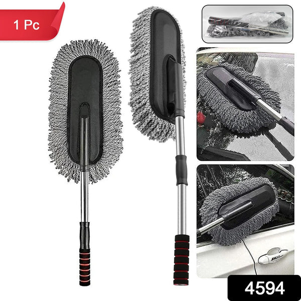 Car Dust Brush  Gentle And Efficient Cleaning Tool For Interior And Exterior (1 Pc) - Trendex