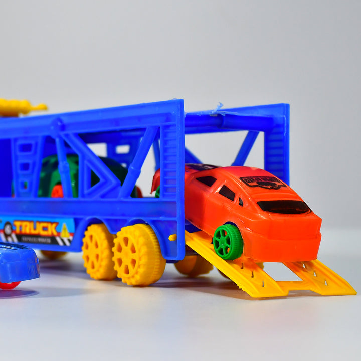 4442 Toy Set Truck With 4 Mini Cars Toy Vehicles For Children - Trendex