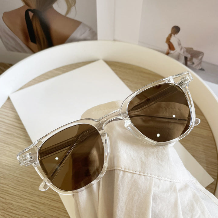 Polarized Sunglasses UV Protection Round Face Glasses - Trendex