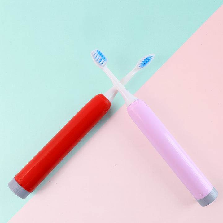 Battery-operated Electric Toothbrush With Replaceable Head (1 Pc) - Trendex