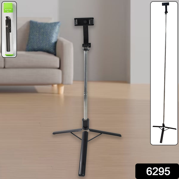 Selfie Stick With Tripod Stand (1 Pc  160 Cm Long Approx) - Trendex
