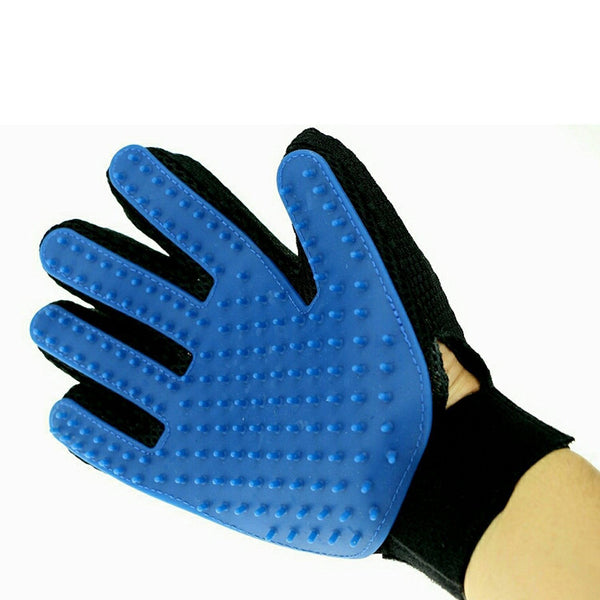 614 True Touch 5 Finger Deshedding Glove (1 Pair) - Trendex