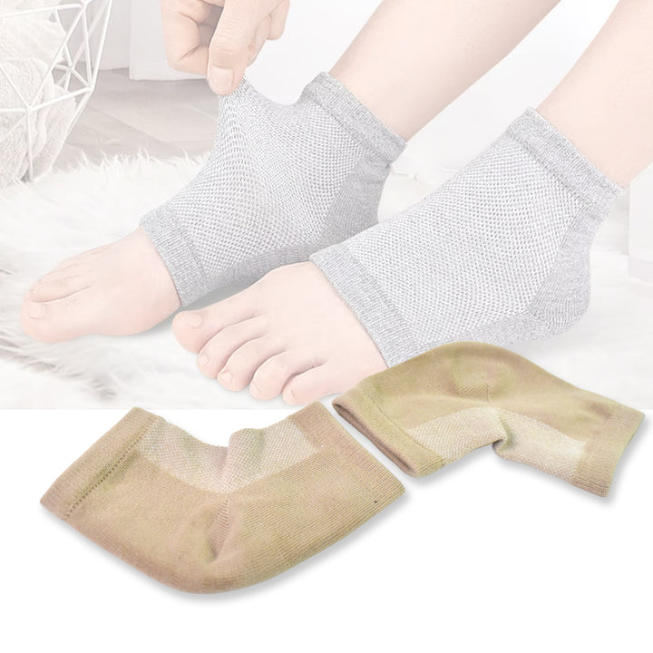 Heel Socks Overnight Heels While You Sleep (1 Pair  Mix Color) - Trendex