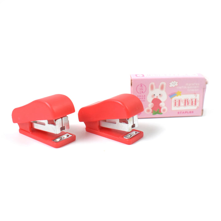 Mini Stapler With Staples  Pin Set (2 Pc) - Trendex