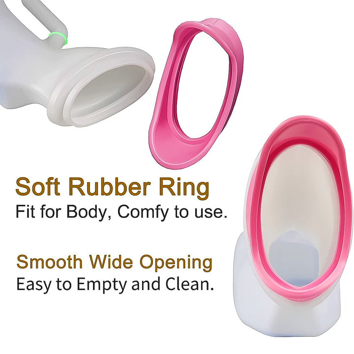 Female Potty Urinal Urine Collection Can Bedpans (1 Pc  1000 Ml) - Trendex