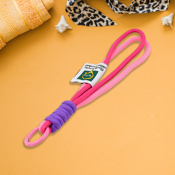 Multipurpose Hand Wrist Strap Lanyardwith Cellphone Phone Strap (1 Pc  7 Inch  Multicolor) - Trendex