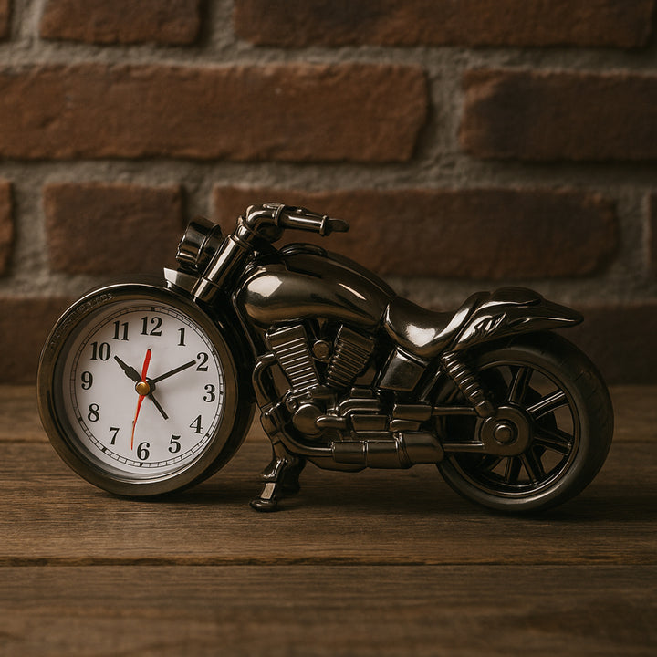 Motorcycle Alarm Clock Motor Table Clock For Home Decor (1 Pc) - Trendex