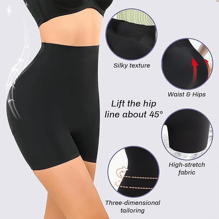 Womens Butt Lifter Padded Underwear Hip Pads Body Shaper Control Knickers Hip Pad (1 Pc  Large) - Trendex