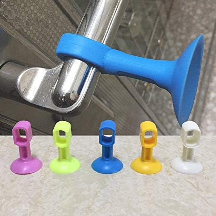 Self-sucking Silicone Door Stopper (5 Pcs Set) - Trendex