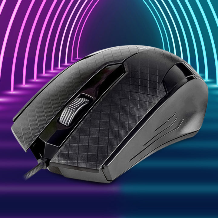 Computer  Laptop Wired Optical Mouse (1 Pc) - Trendex