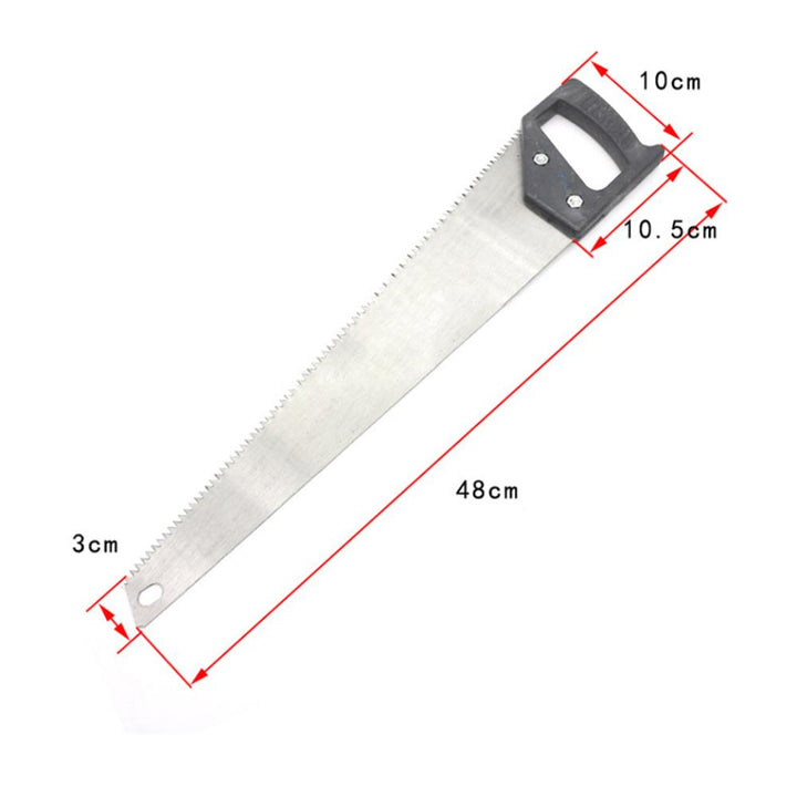 1555 Powerful Hand Saw With Hardened Steel Blades 450mm - Trendex