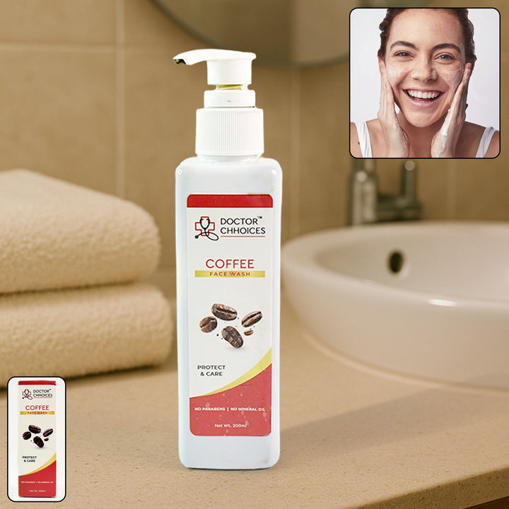 Doctor Chhoices Coffee Face Wash  200ml (1 Pc) - Trendex