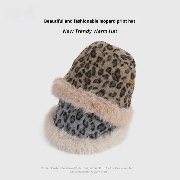 Autumn And Winter Brushed And Padded Hats Women's Fashion High-grade Plush - Trendex