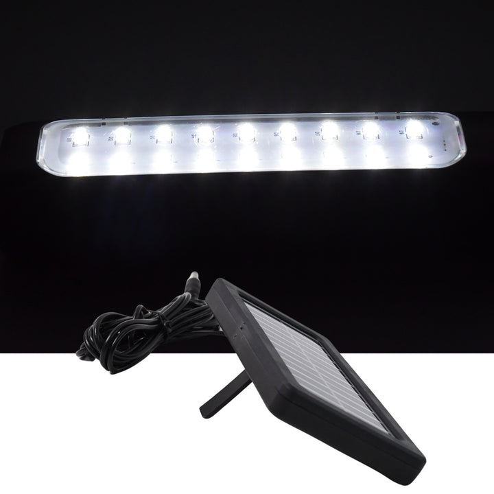 3 Modes Outdoor Indoor Hanging Solar Light  Small 18led  1 Big Led - Trendex