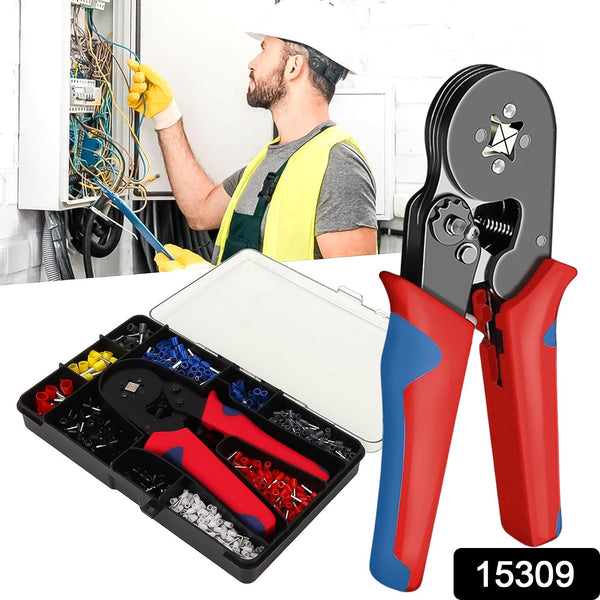 Wire Ferrule Kit With 1200pcs Wire End Ferrules  Crimper Plier - Trendex