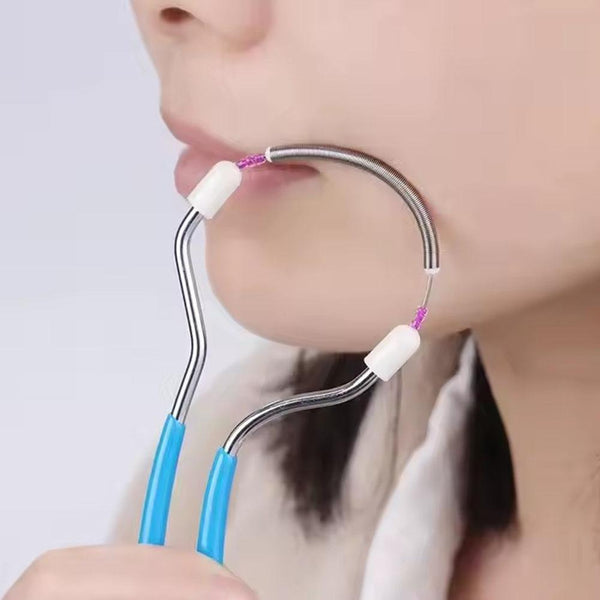 Facial Hair Remover Portable Spring (Pack Of 2)