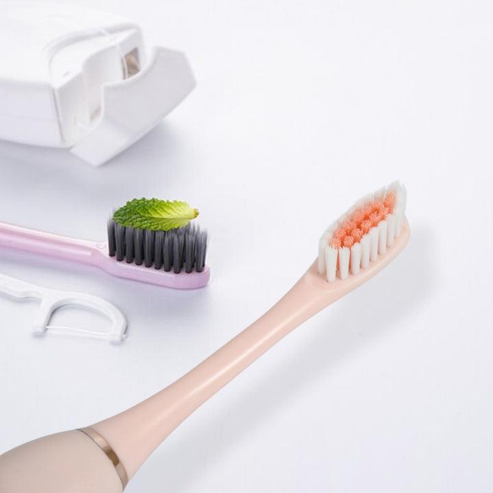 7326 Electric Toothbrush For Adults And Teens Electric Toothbrush Deep Cleansing Toothbrush With Extra Brush Heads - Trendex