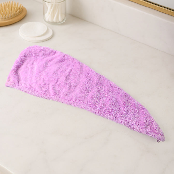1408 Quick Turban Hair-drying Absorbent Microfiber Toweldry Shower Caps - Trendex