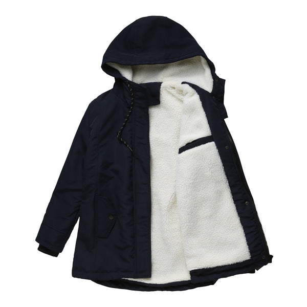 Warm Coat Thickened Plus Velvet Cotton-padded Coat - Trendex