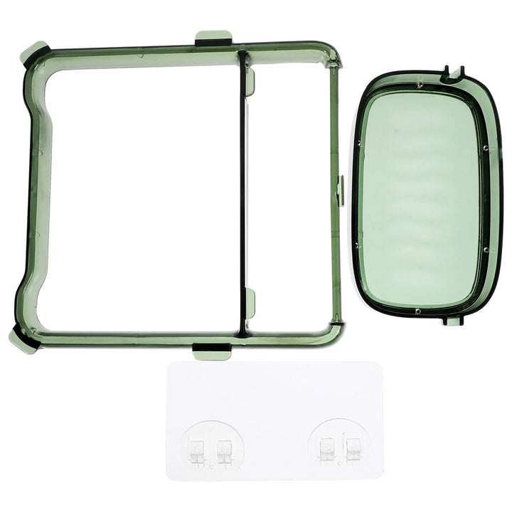 2-in-1 Self-adhesive Towel Hanger  Soap Holder Stand (1 Pc) - Trendex