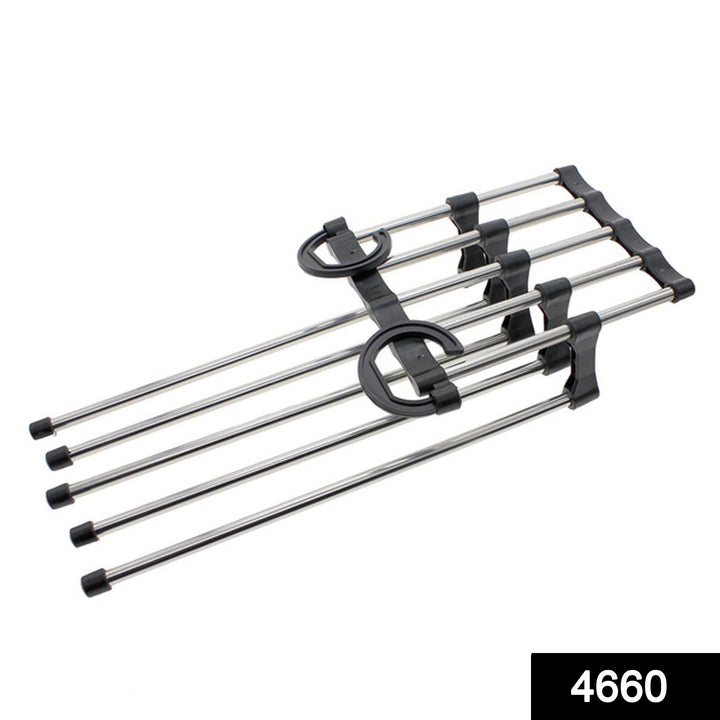 4660 Adjustable Trouser Pants Hanger Organizer - Trendex