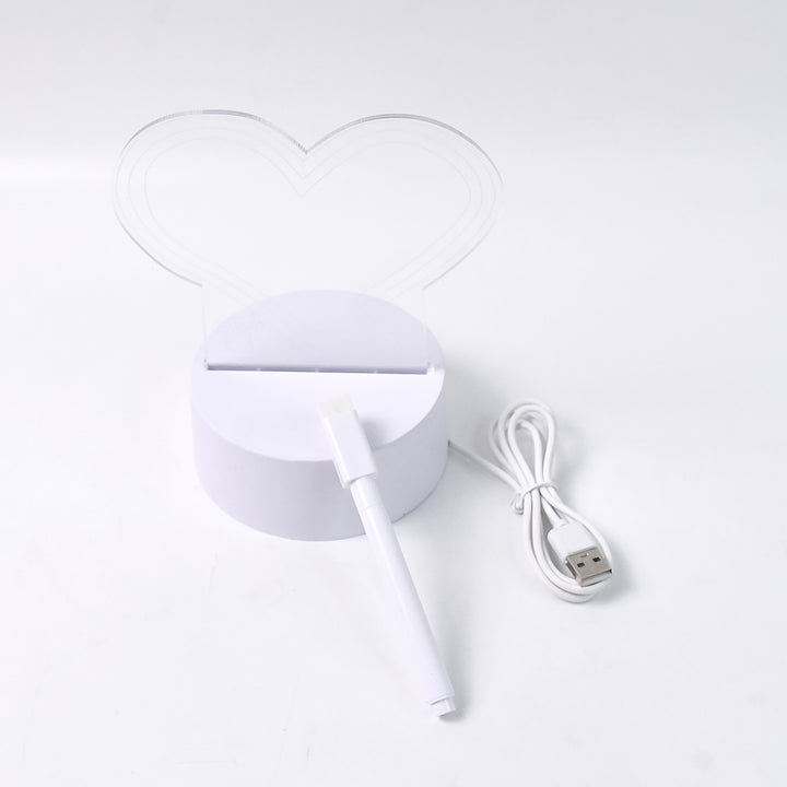Creative Visualization Lamp 3d Acrylic Decorative Lamp With Pen - Trendex