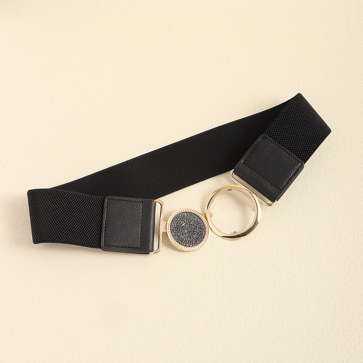 Women's Retro Easy Matching Elastic Elastic Belt - Trendex