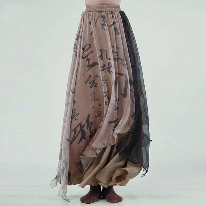 Dance Costume Chinese Style Baggy Pants Performance Costume Exercise Clothing - Trendex