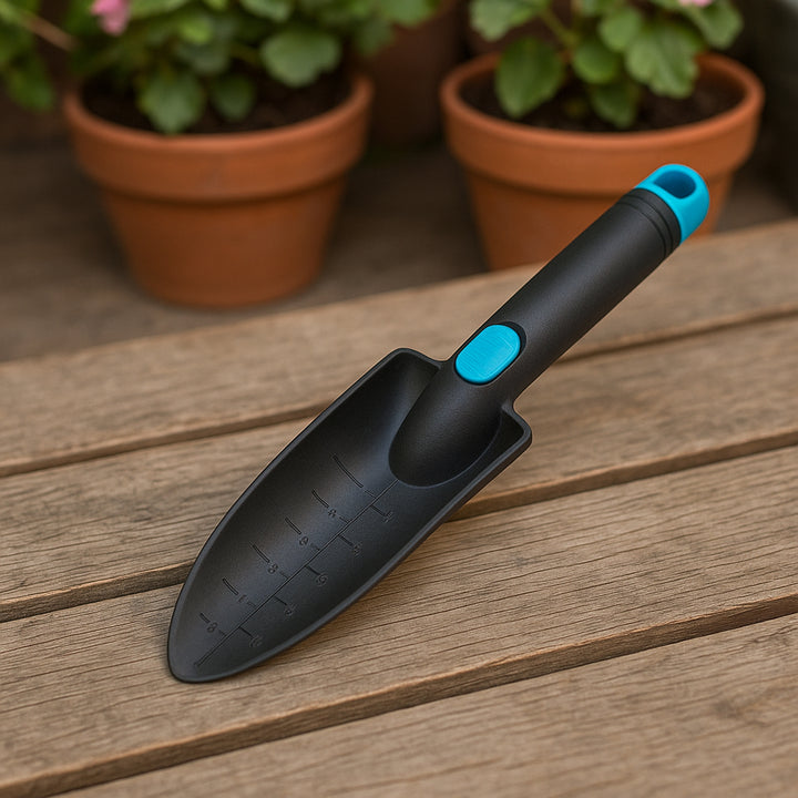 Plastic Heavy Duty Garden Hand Trowel With Measurement Marks (1 Pc) - Trendex